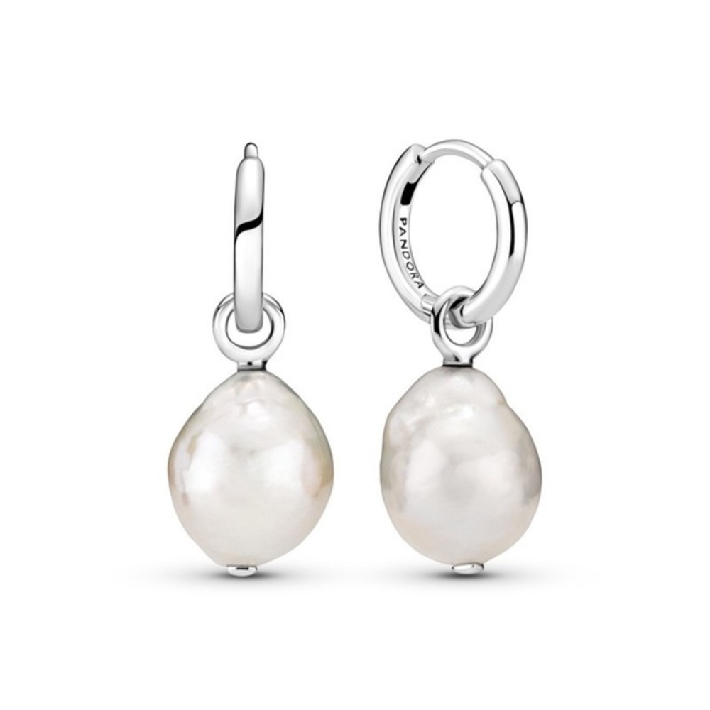 Elegant Silver Hoop Earrings